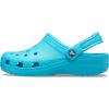 Crocs Women’s Classic Marbled Tie-dye Clogs(Digital Aqua)
