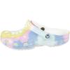 Crocs Women’s Classic Solar Rainbow Clogs(White/Multi)