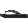Crocs Women’s Platform Flip Flop Sandal(Black)