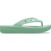 Crocs Women’s Platform Flip Flop Sandal(Jade Stone)