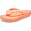 Crocs Women’s Platform Flip Flop Sandal(Papaya)