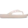 Crocs Women’s Platform Flip Flop Sandal(Quartz)