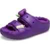 Crocs unisex-adult Mcdonald’s X Cozzzy Sandal(Purple)