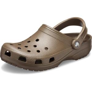 Crocs Women’s Classic Marbled Tie-dye Clogs(Chocolate)