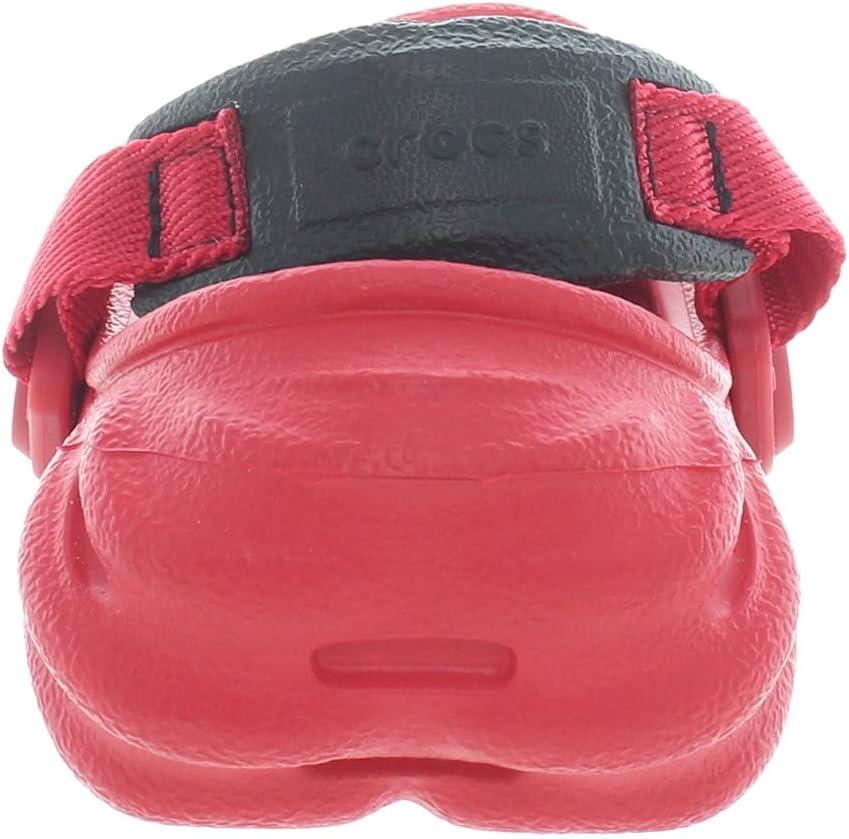 imageCrocs Boys Echo Clog PS ShoesRedVarsity Red