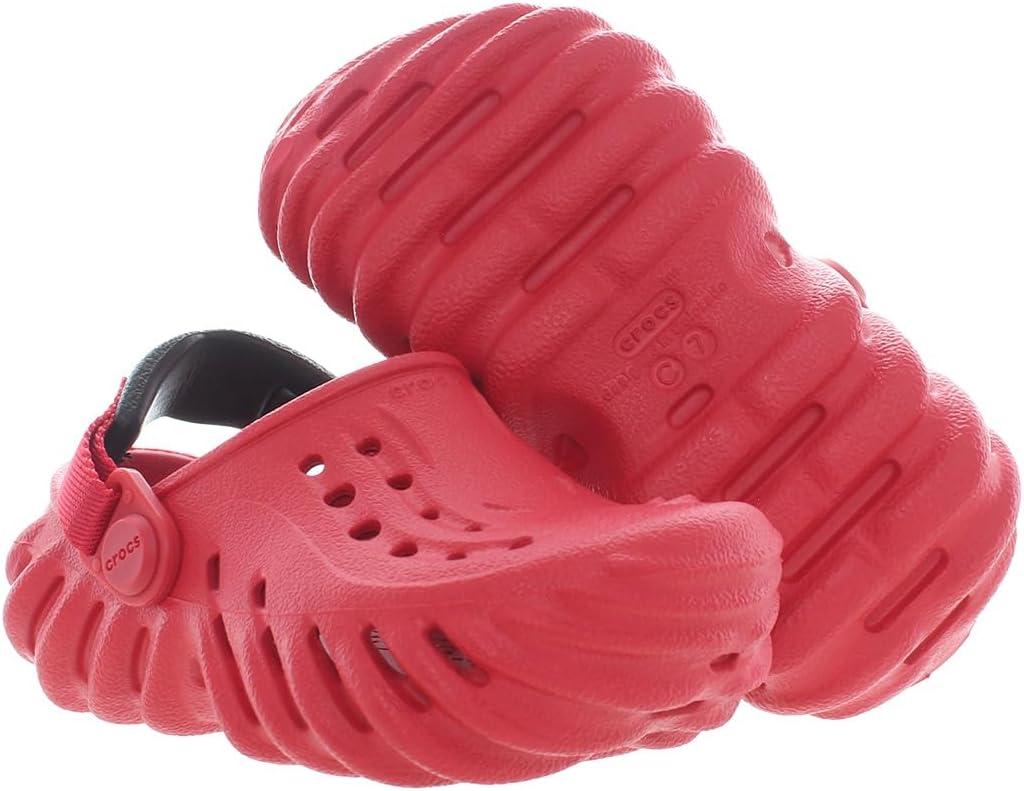 imageCrocs Boys Echo Clog PS ShoesRedVarsity Red