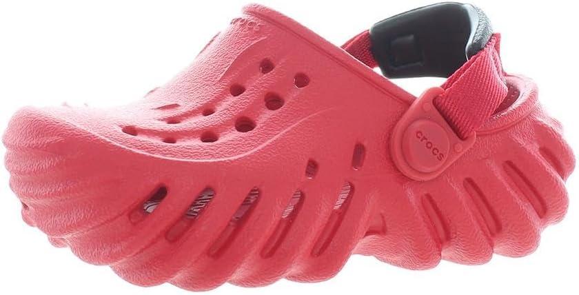 imageCrocs Boys Echo Clog PS ShoesRedVarsity Red