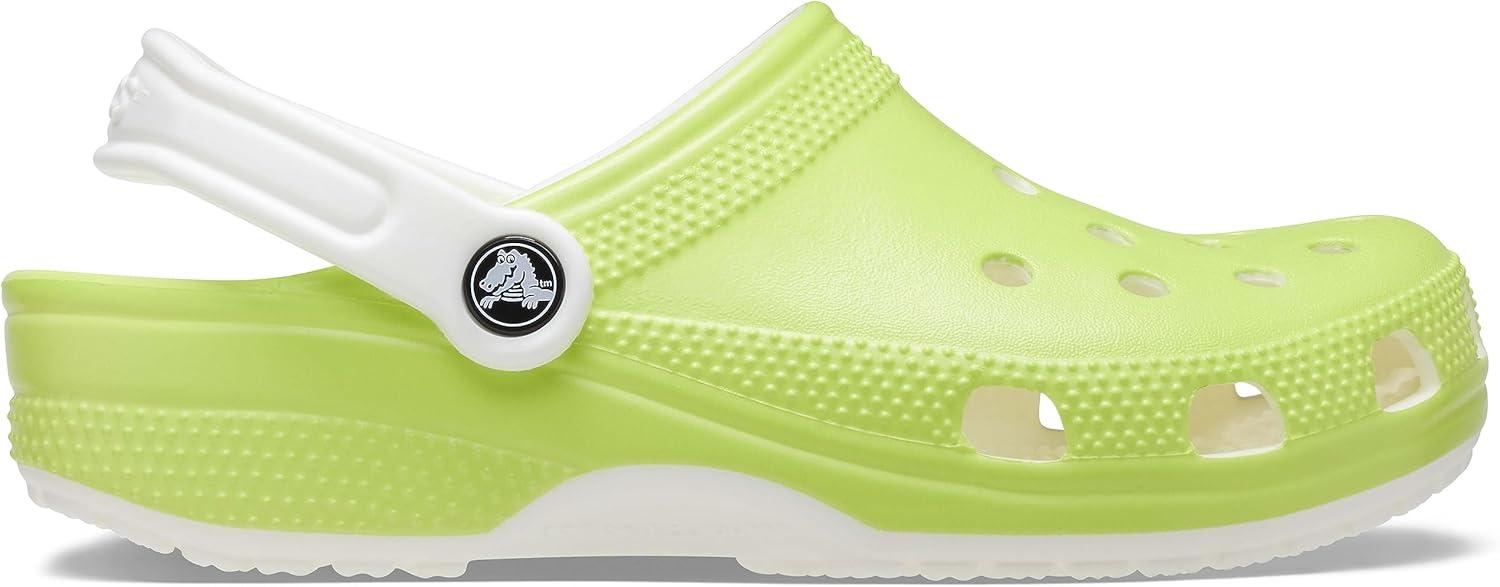imageCrocs Kids Classic ClogLimeadeGlow in the Dark