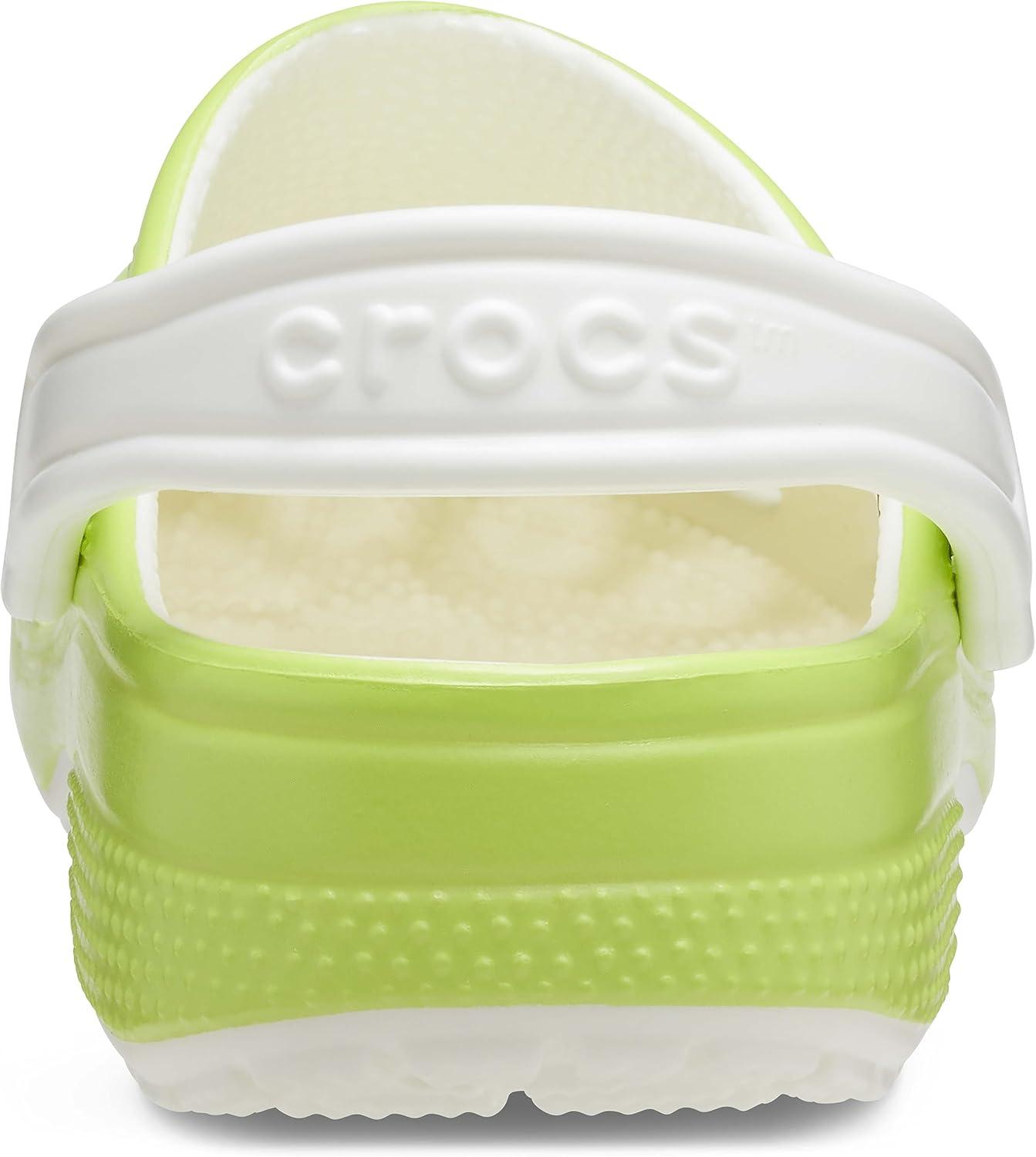 imageCrocs Kids Classic ClogLimeadeGlow in the Dark