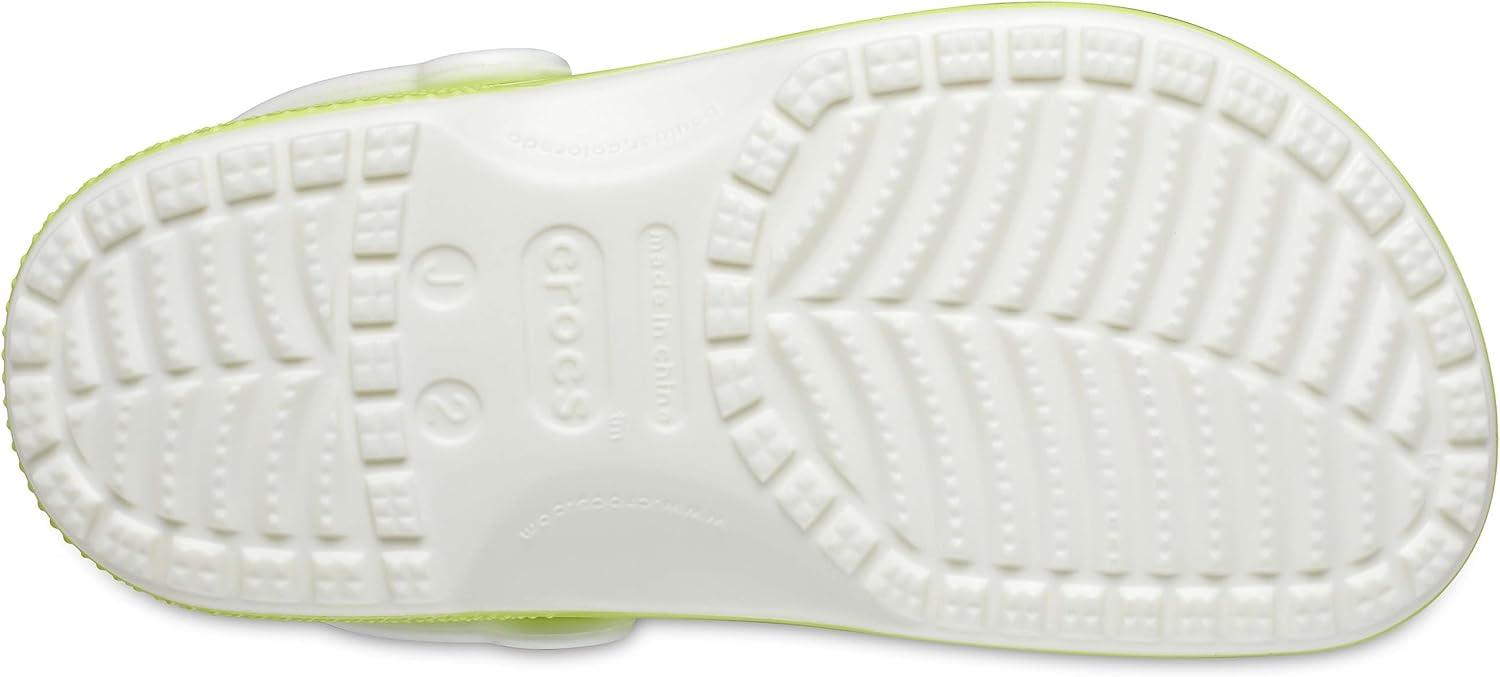 imageCrocs Kids Classic ClogLimeadeGlow in the Dark