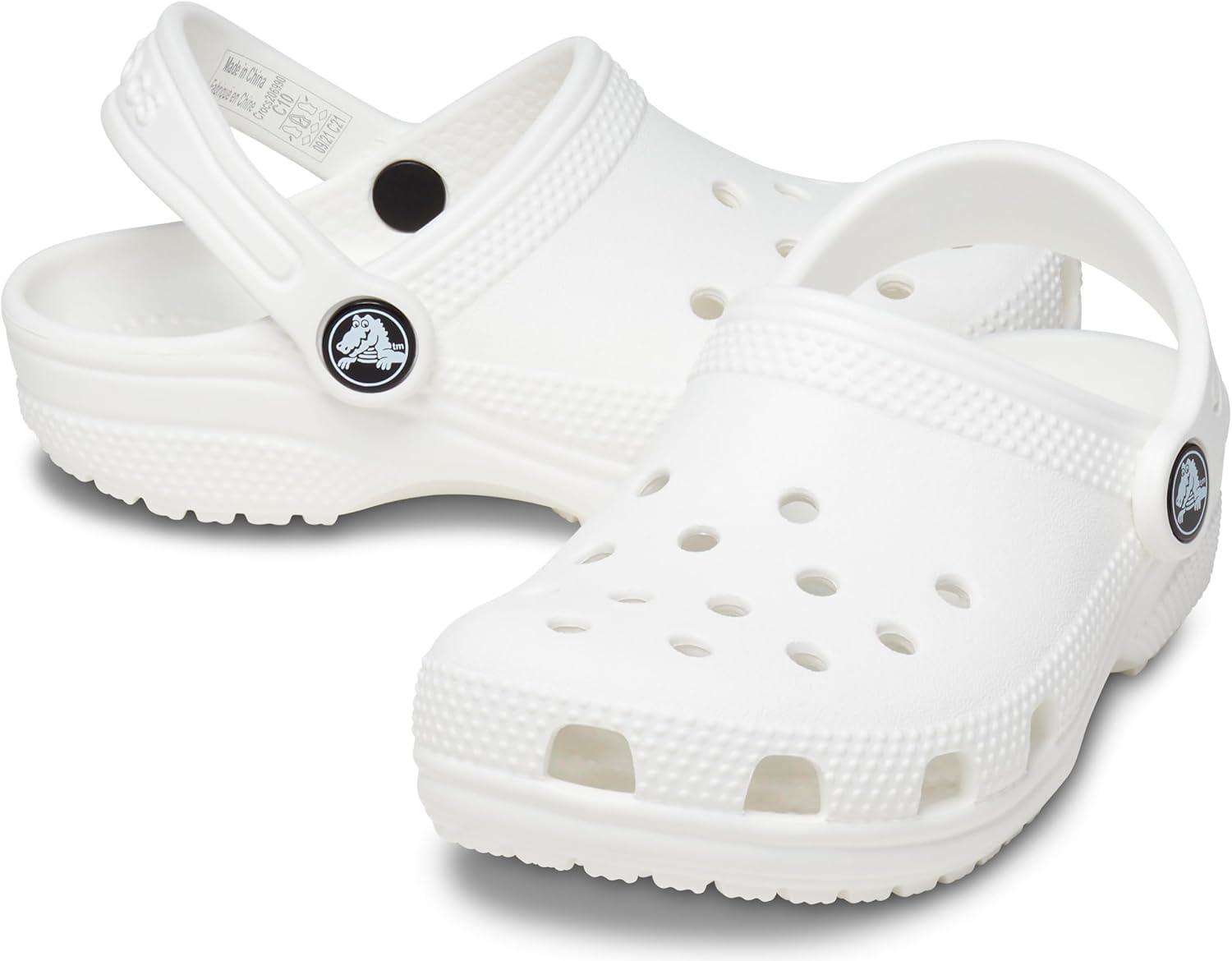 imageCrocs Kids Classic ClogWhite