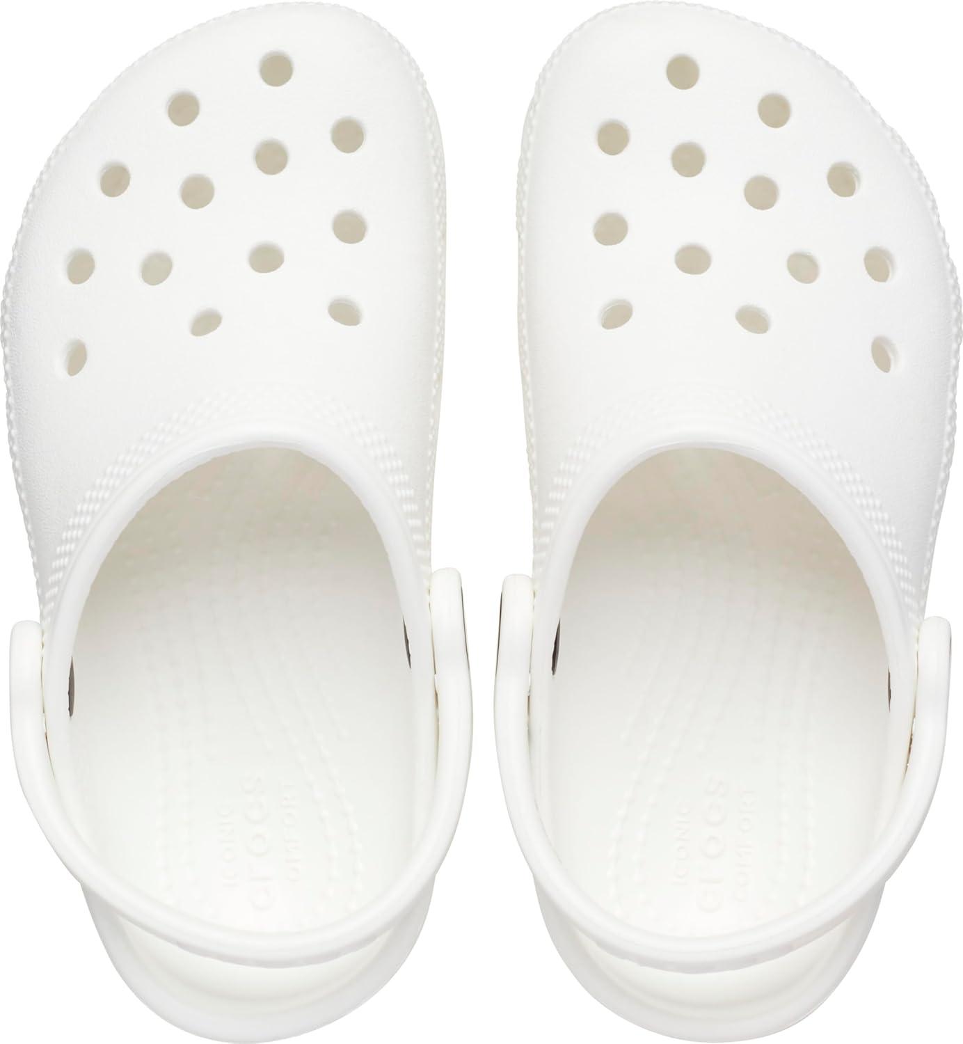 imageCrocs Kids Classic ClogWhite