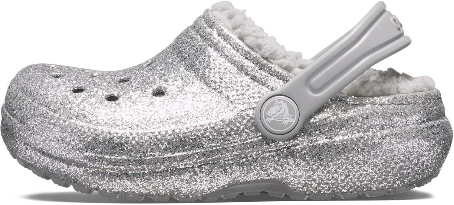 imageCrocs Kids Classic Lined ClogsSilverSilver
