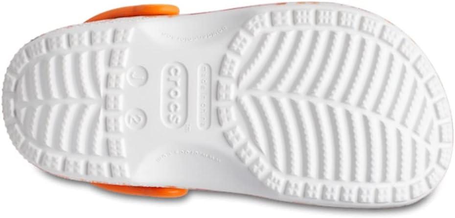 imageCrocs Kids Classic Tie Dye ClogsOrange Zing Splatter Dye