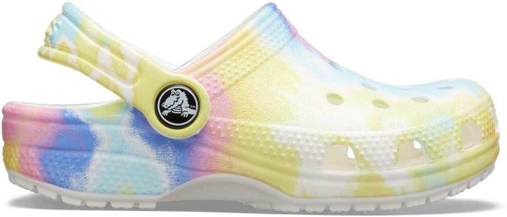 imageCrocs Kids Classic Tie Dye ClogsPastel Tie Dye
