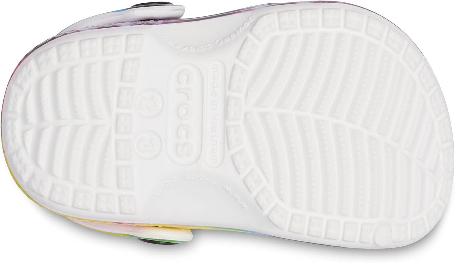 imageCrocs Kids Classic Tie Dye ClogsRainbow Tie Dye