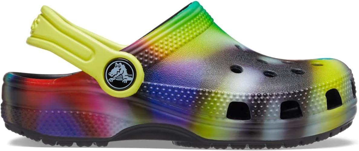 imageCrocs Kids Classic Tie Dye ClogsSolar Rainbow