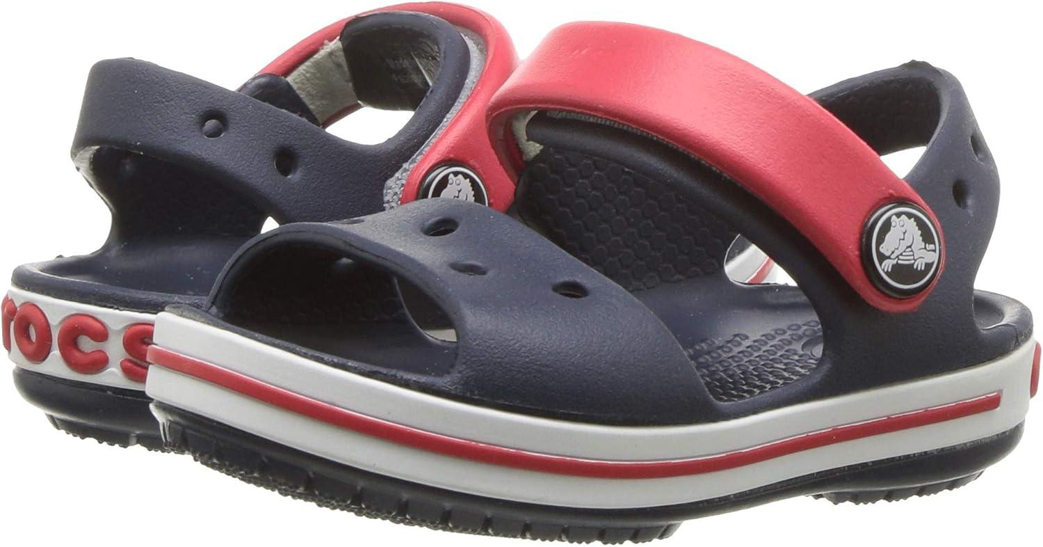 imageCrocs Kids Crocband SandalsNavyRed
