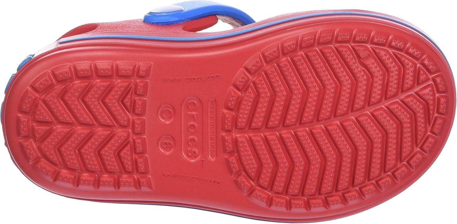 imageCrocs Kids Crocband SandalsVarsity Red