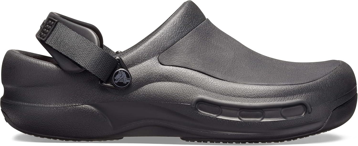 imageCrocs Mens and Womens Bistro Pro Literide Clog  Slip Resistant Work ShoesBlack