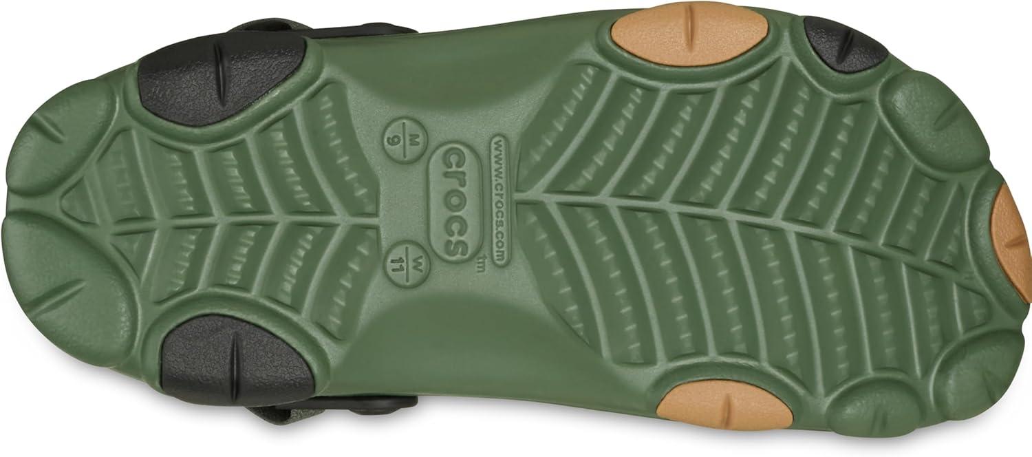 imageCrocs Unisex Adult Classic All Terrain ClogsArmy Green