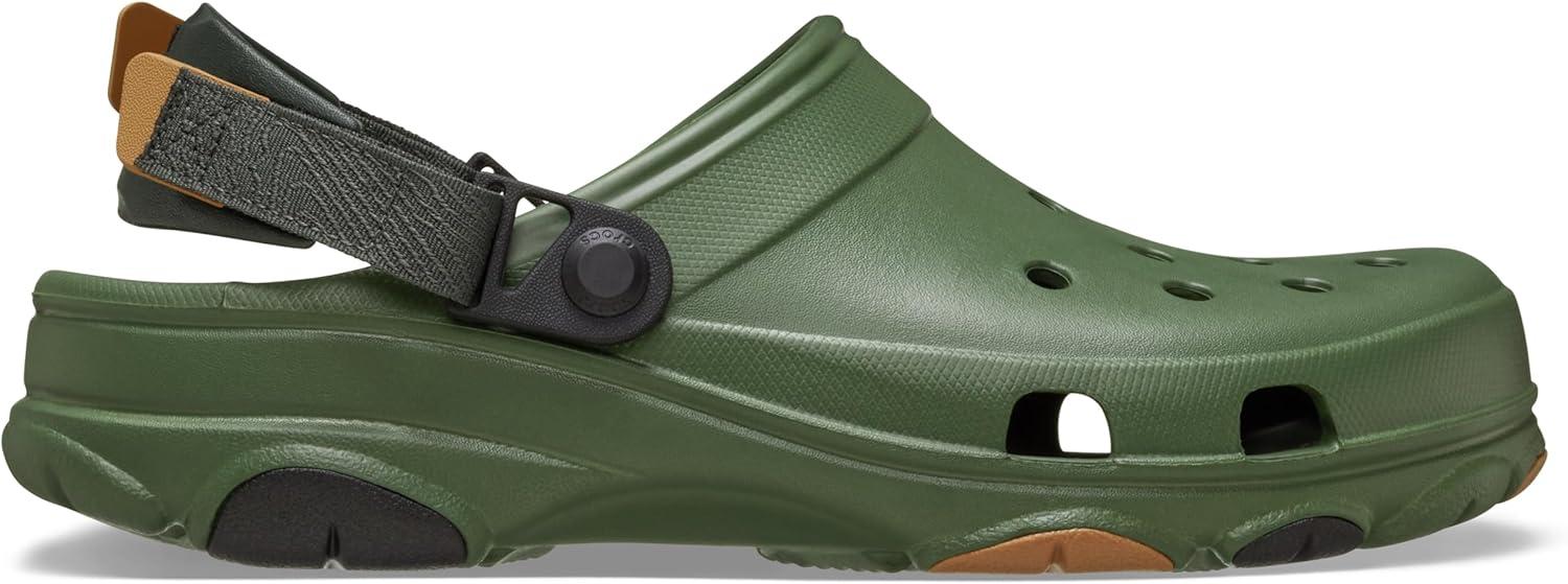 imageCrocs Unisex Adult Classic All Terrain ClogsArmy Green
