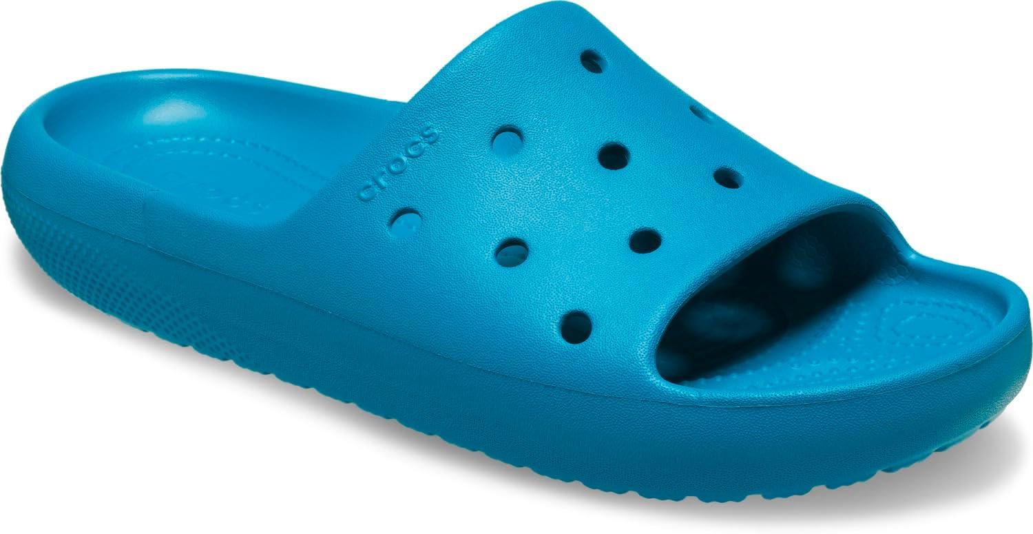 imageCrocs Unisex Adult Classic V2 SlidesTurbo Teal