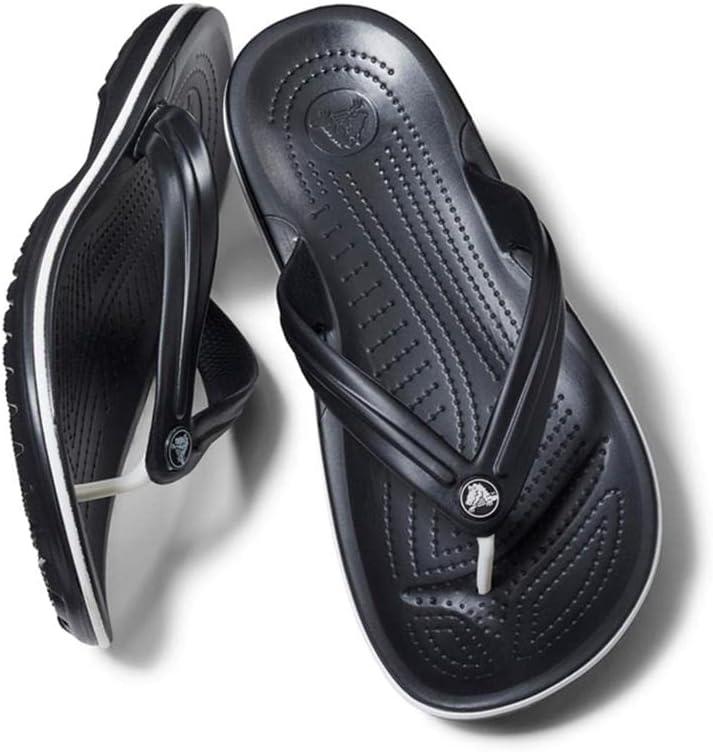 imageCrocs Unisex Adult Crocband Flip Flop SandalBlack