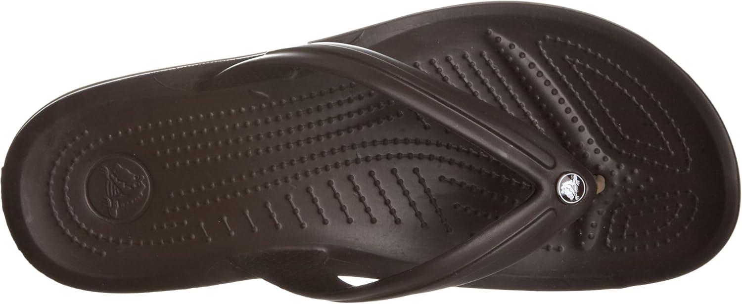 imageCrocs Unisex Adult Crocband Flip Flop SandalEspresso