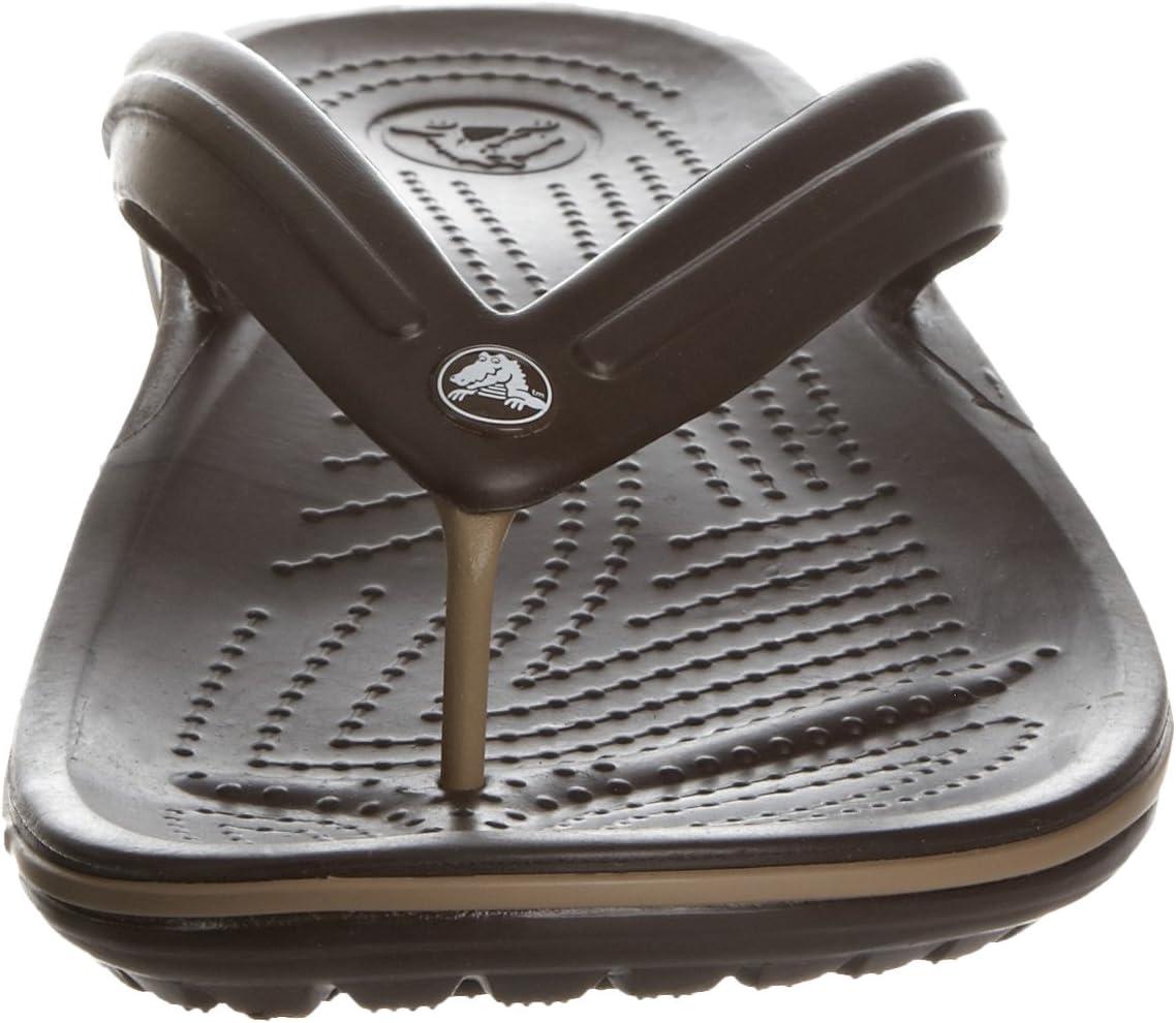 imageCrocs Unisex Adult Crocband Flip Flop SandalEspresso