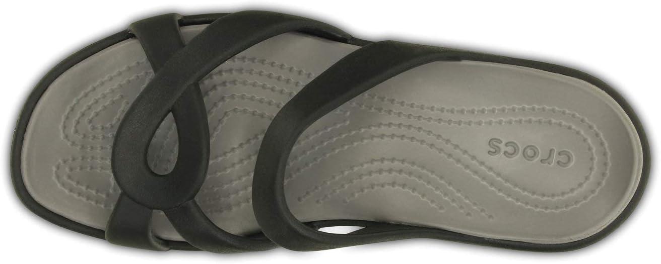 imageCrocs Unisex Adult Crocband Flip Flop SandalMeleenBlackSmoke