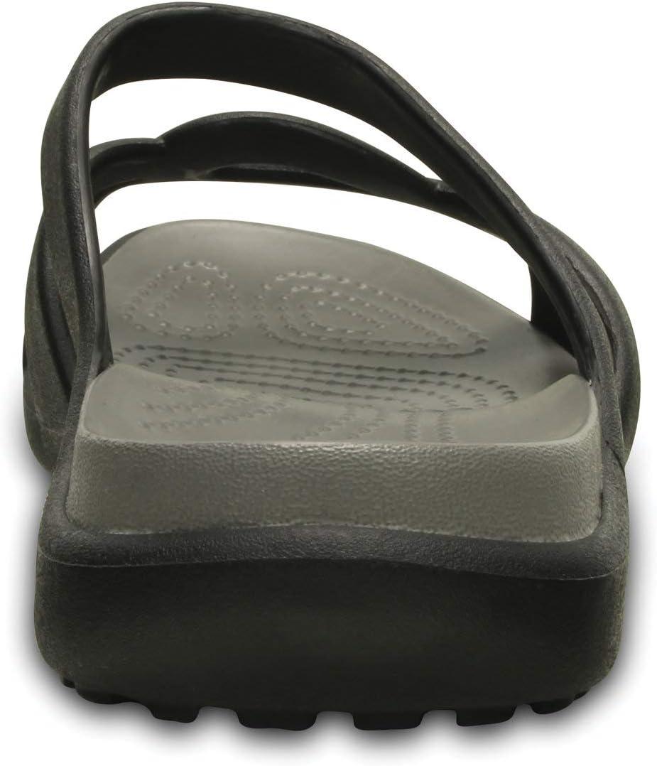 imageCrocs Unisex Adult Crocband Flip Flop SandalMeleenBlackSmoke