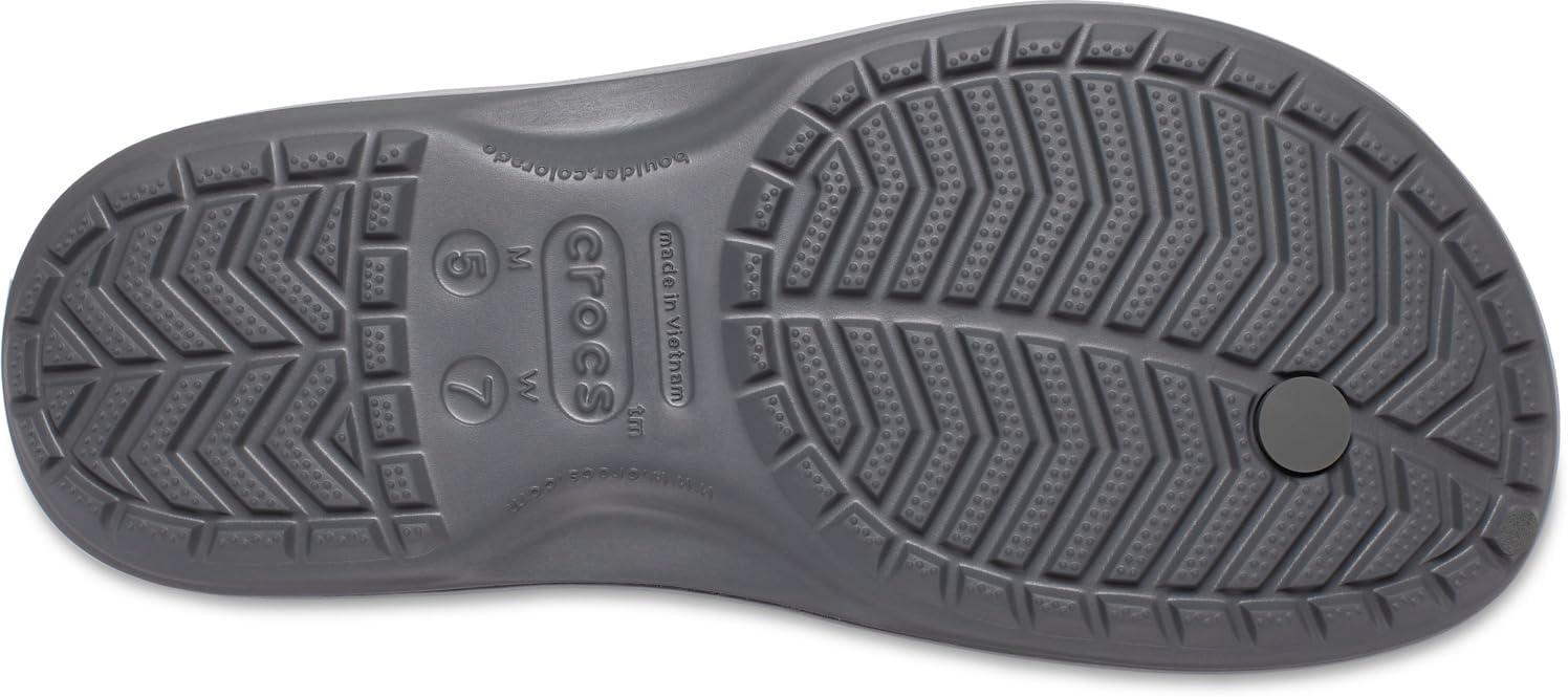 imageCrocs Unisex Adult Crocband Flip Flop SandalSlate GreySmoke