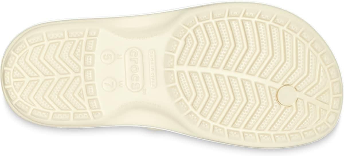 imageCrocs Unisex Adult Crocband Flip Flop SandalsBone