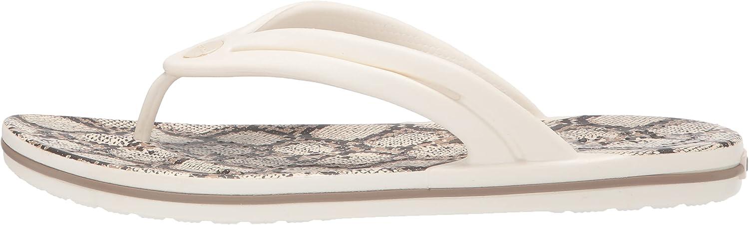 imageCrocs Unisex Adult Crocband Flip Flop SandalsOysterMushroom