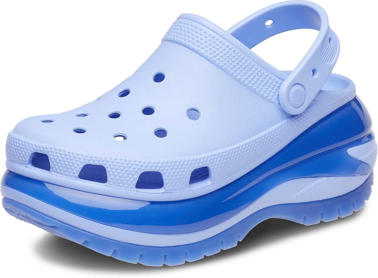 imageCrocs Unisex Adult Mega Crush ClogsMoon Jelly
