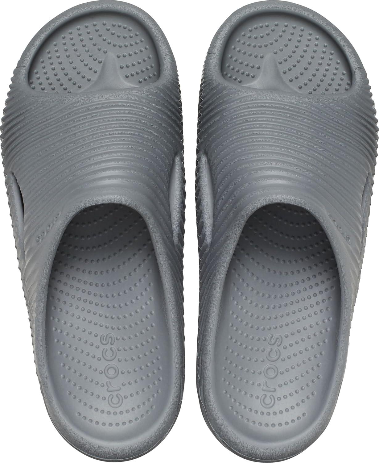 imageCrocs Unisex Adult Mellow Recovery SlidesTideSlate Grey