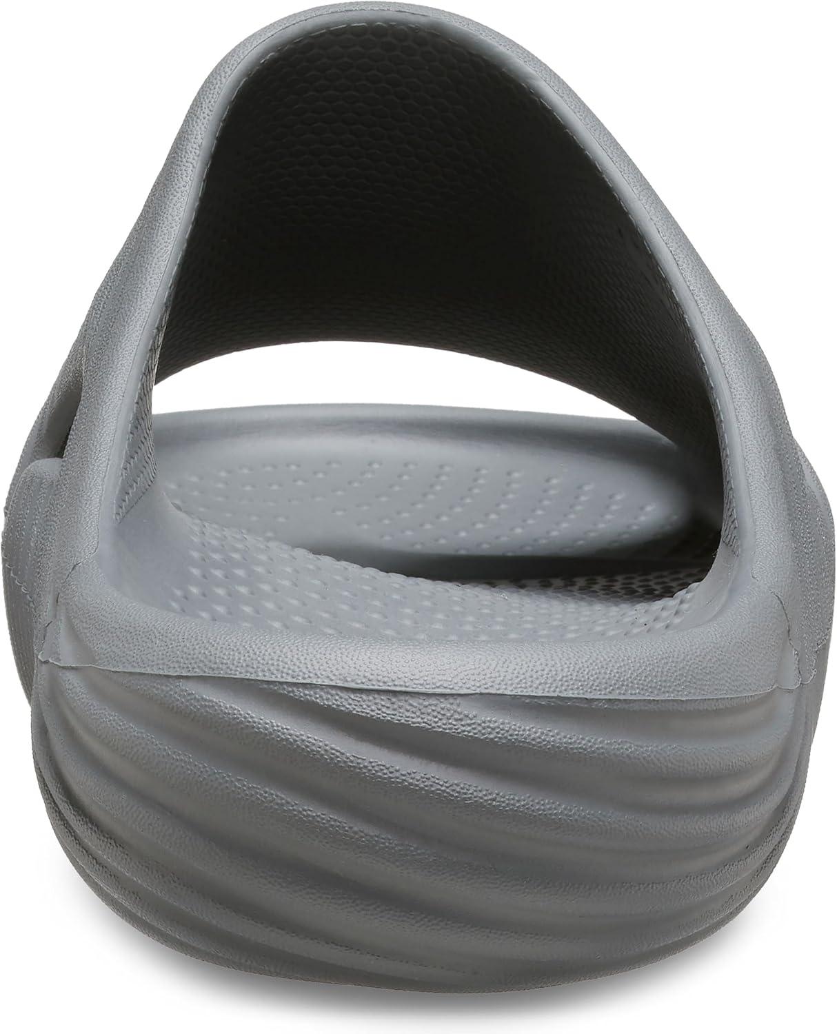 imageCrocs Unisex Adult Mellow Recovery SlidesTideSlate Grey