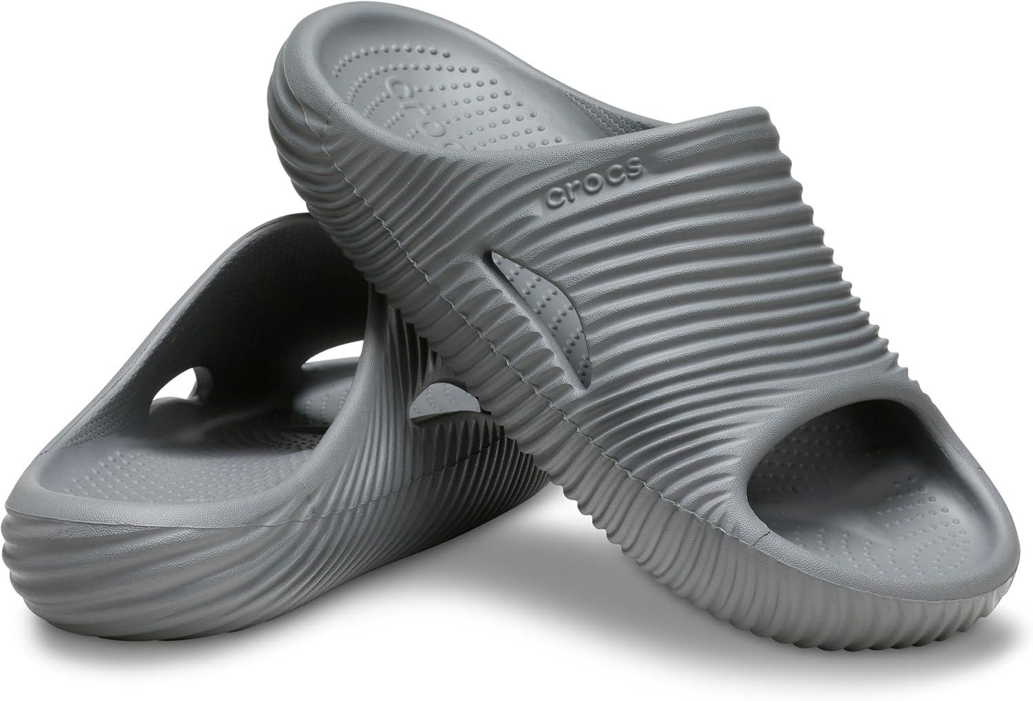 imageCrocs Unisex Adult Mellow Recovery SlidesTideSlate Grey