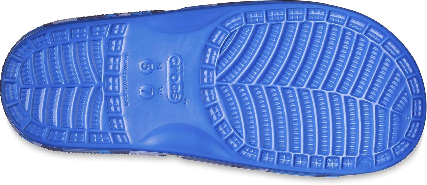 imageCrocs Unisex Classic Camo Slide SandalsBlue BoltMulti Camo Redux