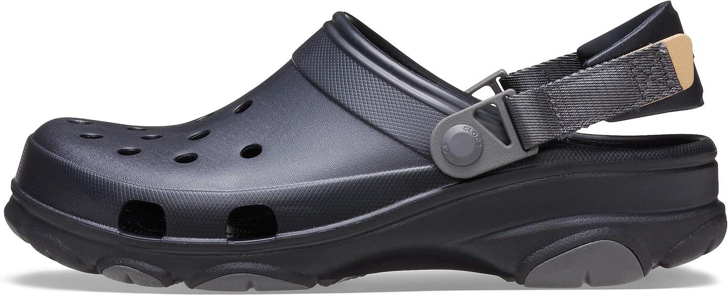 imageCrocs UnisexAdult Classic All Terrain ClogsBlack