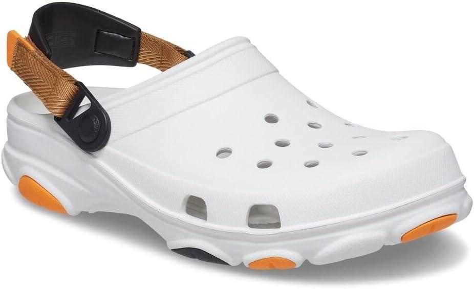 imageCrocs UnisexAdult Classic All Terrain ClogsWhiteMulti