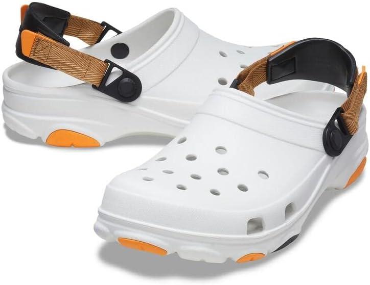 imageCrocs UnisexAdult Classic All Terrain ClogsWhiteMulti