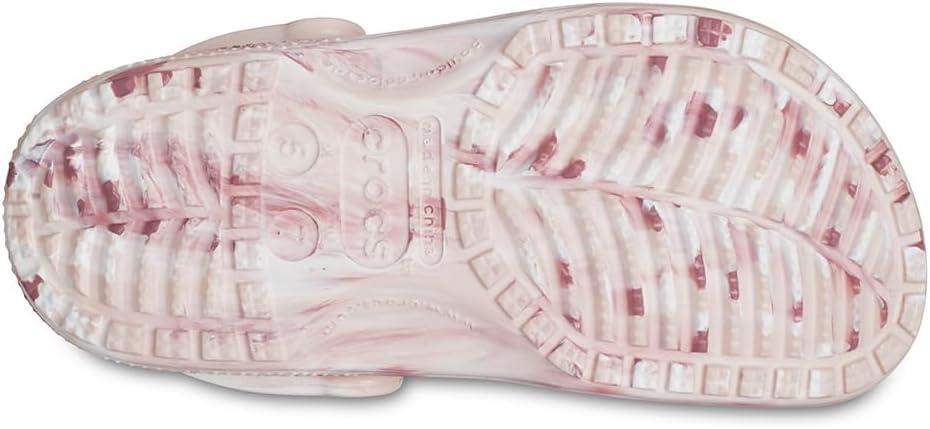 imageCrocs UnisexAdult Classic Marbled Tie Dye ClogQuartzMulti