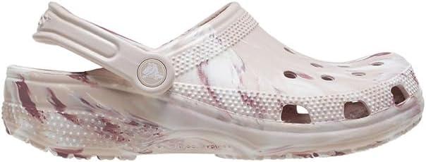 imageCrocs UnisexAdult Classic Marbled Tie Dye ClogQuartzMulti