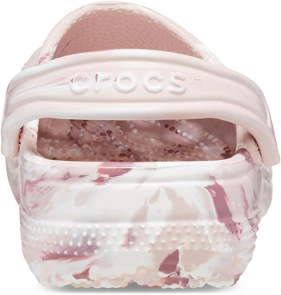 imageCrocs UnisexAdult Classic Marbled Tie Dye ClogQuartzMulti