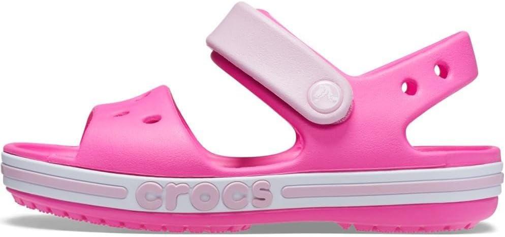 imageCrocs UnisexChild Bayaband SandalElectric Pink