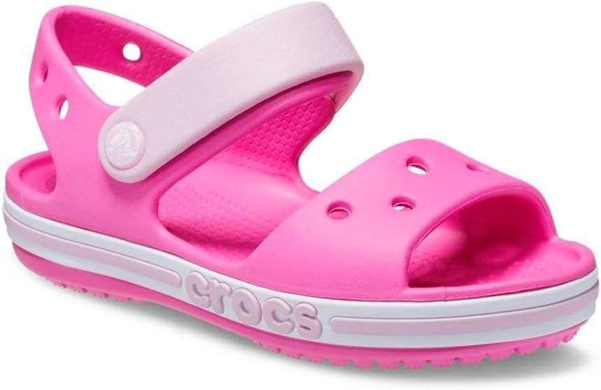 imageCrocs UnisexChild Bayaband SandalElectric Pink