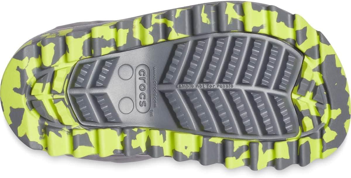 imageCrocs UnisexChild Classic Lined Neo Puff Boot SnowSlate Grey