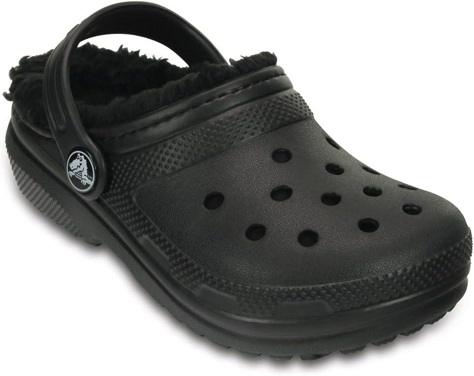 imageCrocs UnisexChild Classic Tie Dye Lined Clog  Kids SlippersLavenderLavender